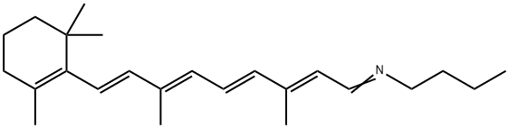 N-retinylidene-n-butylamine,36076-04-7,结构式