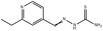 2-Ethylpyridine-4-carbaldehyde thiosemicarbazone Structure