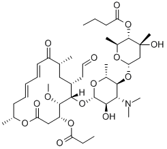 麦迪加霉素 A4,36083-82-6,结构式