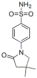 4-(4,4-Dimethyl-2-oxo-1-pyrrolidinyl)benzenesulfonamide,36090-29-6,结构式