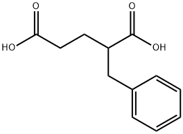 2-Benzyl-pentanedioic acid, 36092-45-2, 结构式