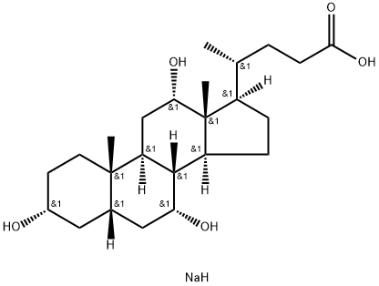胆汁酸盐,361-09-1,结构式