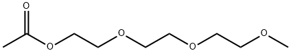 酢酸2-[2-(2-メトキシエトキシ)エトキシ]エチル 化学構造式