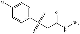 (4-CHLOROBENZENESULFONYL)ACETIC ACID HYDRAZIDE Structure