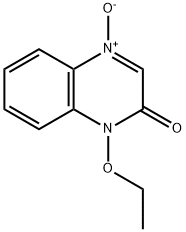 2(1H)-Quinoxalinone,1-ethoxy-,4-oxide(9CI) 结构式