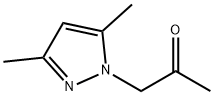 1-(3,5-DIMETHYL-PYRAZOL-1-YL)-PROPAN-2-ONE, 361343-66-0, 结构式