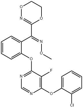 フルオキサストロビン 化学構造式