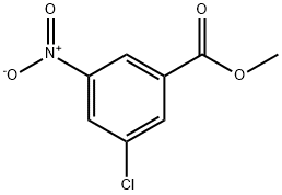 Methyl 3-chloro-5-nitrobenzoate Struktur