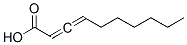 [R,(-)]-2,3-Decadienoic acid Structure