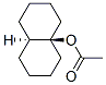 trans-octahydro-4a(2H)-naphthyl acetate Structure