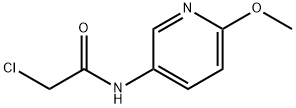 2-氯-N-(6-甲氧基吡啶-3-基)乙酰胺, 36145-27-4, 结构式