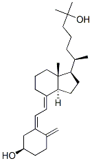 (3beta,5E,7E)-9,10-secocholesta-5,7,10(19)-triene-3,25-diol 结构式