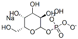 sodium (2R,3R,5R)-2-(hydroxymethyl)-6-(hydroxy-oxido-phosphoryl)oxy-ox ane-3,4,5-triol Structure