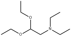 2,2-ジエトキシ-N,N-ジエチルエタンアミン 化学構造式