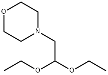 4-(2,2-二乙氧基乙基)吗啉,3616-59-9,结构式