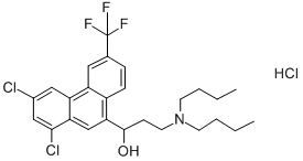 Halofantrine hydrochloride|盐酸卤泛群