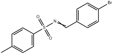 N-トシル-4-ブロモベンゼンメタンイミン 化学構造式