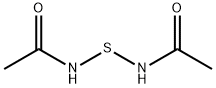 N,N'-thiobis(acetamide)  Structure