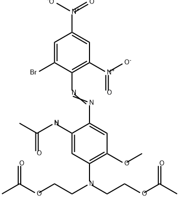 Disperse Blue 79:1 Structure