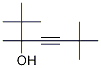 2,2,3,6,6-pentaMethyl-hept-4-yn-3-ol Structure