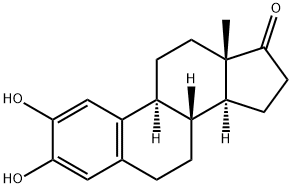 2-HYDROXYESTRONE Struktur