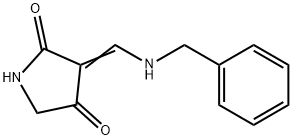 2,4-Pyrrolidinedione, 3-[[(phenylmethyl)amino]methylene]- (9CI)|