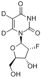2'-FLUORODEOXYURIDINE-5,6-D2