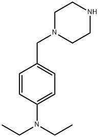 DIETHYL-(4-PIPERAZIN-1-YLMETHYL-PHENYL)-AMINE 结构式