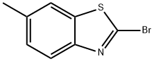 6-METHYL-2-BROMO BENZOTHIAZOLE 化学構造式
