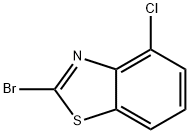 2-溴-4-氯苯并噻唑, 3622-40-0, 结构式