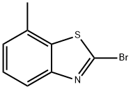 2-溴-7-甲基苯并噻唑, 3622-44-4, 结构式