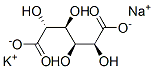 potassium sodium D-glucarate Structure