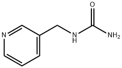 (吡啶-3-基甲基)脲, 36226-32-1, 结构式