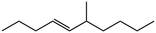 (4E)-6-Methyl-4-decene Structure