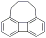 1,2,3,4-Tetrahydrocycloocta[def]biphenylene Struktur