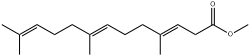 (3E,7E)-4,8,12-Trimethyl-3,7,11-tridecatrienoic acid methyl ester|