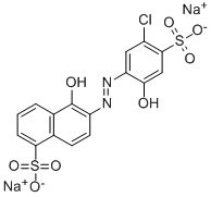 6-[(5-クロロ-2-ヒドロキシ-3-スルホフェニル)アゾ]-5-ヒドロキシ-1-ナフタレンスルホン酸二ナトリウム price.