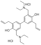 Bialamicol hydrochloride 结构式