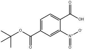 2-NITRO-TEREPHTHALIC ACID 4-TERT-BUTYL ESTER,362469-92-9,结构式