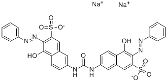 7,7'-(カルボニルジイミノ)ビス[4-ヒドロキシ-3-(フェニルアゾ)-2-ナフタレンスルホン酸]二ナトリウム