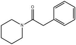 2-Phenyl-1-(1-piperidinyl)ethanone Structure