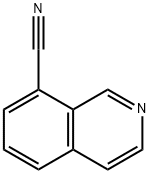 8-Isoquinolinecarbonitrile(9CI), 362606-11-9, 结构式