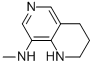 (1,2,3,4-Tetrahydro-[1,6]naphthyridin-8-yl)-methylamine 化学構造式