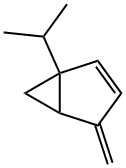 Bicyclo[3.1.0]hex-2-ene,4-methylene-1-(1-methylethyl)- Struktur