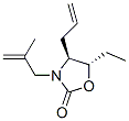 2-Oxazolidinone,5-ethyl-3-(2-methyl-2-propenyl)-4-(2-propenyl)-,(4S,5S)-(9CI) Structure