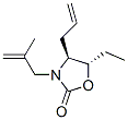 2-Oxazolidinone,5-ethyl-3-(2-methyl-2-propenyl)-4-(2-propenyl)-,(4S,5S)-(9CI),362632-04-0,结构式