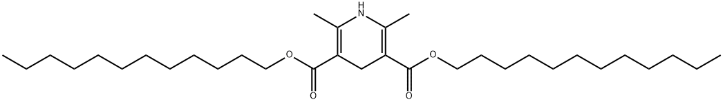 didodecyl 1,4-dihydro-2,6-dimethylpyridine-3,5-dicarboxylate|1,4-二氢-3,5-二乙酸月桂醇酯-2,6-二甲基吡啶