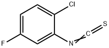 Benzene, 1-chloro-4-fluoro-2-isothiocyanato- (9CI) Structure