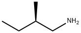 (2R)-2-メチル-1-ブタンアミン 化学構造式