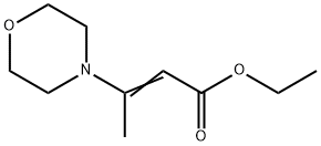 3-MORPHOLIN-4-YL-BUT-2-ENOIC ACID ETHYL ESTER Structure
